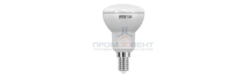 Лампа Gauss LED Elementary R50 E14 5W 4100K 1/10/50