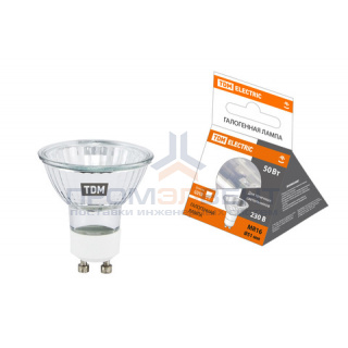 Лампа галогенная с отражателем MR16 (JCDRC) - 50 Вт - 230 В - GU10 TDM