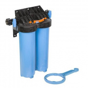 Фильтр магистральный 20"BB ДЖИЛЕКС 1M20Т2 - 1" (ВР/ВР торцевое, 2 непрозрачных колбы)