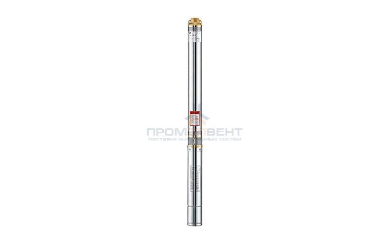 Насос скважинный WATERSTRY 3ST 3-75 (1,1 кВт, Hmax 93 м, Qmax 90 л/мин, 1х230В, кабель 1м.)