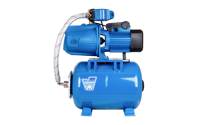 Насосная станция Aquario AUTO AJC-81B - 0,85 кВт (24 л, однофазный, Hmax 45 м, Qmax 52 л/мин)