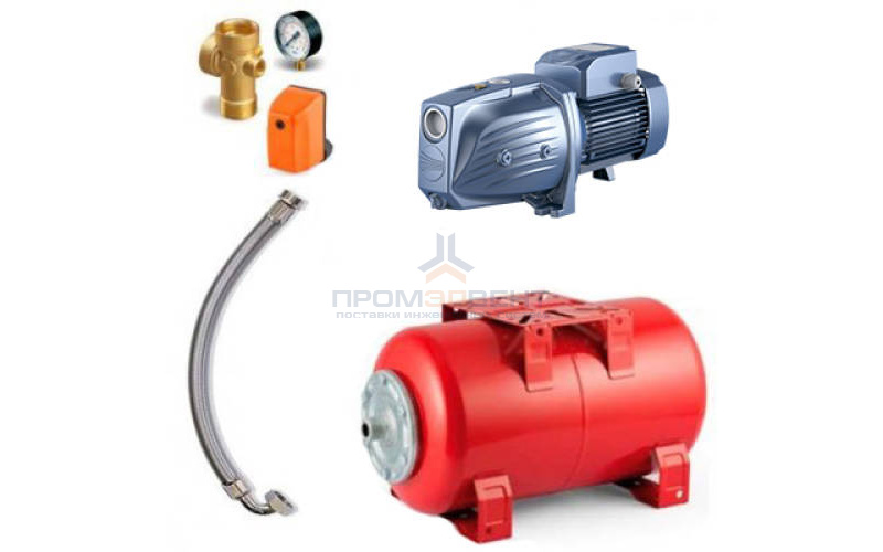 Насосная станция Pedrollo HYDROFRESH JSWm 3BM -N-24CL - 1,50кВт (Qmax 120 л/мин, 1x230В)