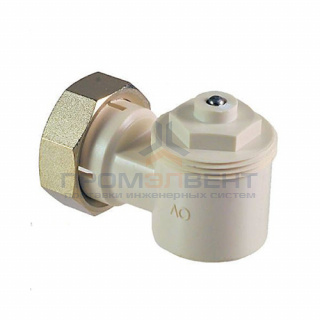 Адаптер угловой Oventrop - M30x1,5 / M30x1,5 (антрацит)