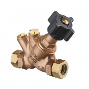 Вентиль запорный Oventrop Hydrocontrol ATR - Ду32 (НГ/НГ, PN16, с отверстиями для измерений)