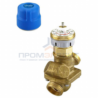 Клапан балансировочно-регулирующий Danfoss - AQT 1"1/2" (НР/НР, PN16, Tmax 120°C, без ниппелей)