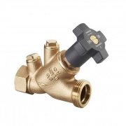 Клапан балансировочный Oventrop Aquastrom F - 1/2" х 3/4" (ВР/НР, PN16, Tmax 120°C)