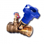 Клапан балансировочный Zetkama 221H - 3/4" (ВР/ВР, PN25, Tmax 120°C, Kv 3,20 м³/ч)