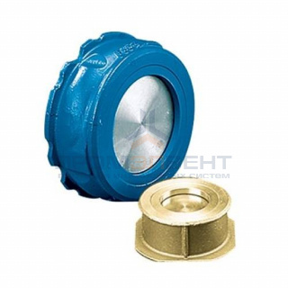 Клапан обратный межфланцевый Danfoss NVD 812 - Ду100 (ф/ф, PN40, Tmax 350°C, нерж.сталь)