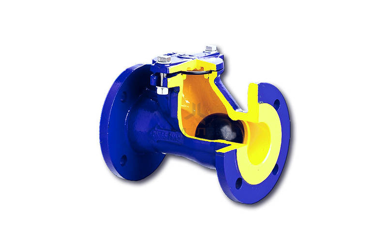 Клапан обратный шаровой Zetkama 400 D - Ду250 (ф/ф, PN16, Tmax 70°C, исполнение №55)