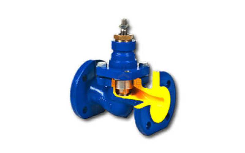 Клапан регулирующий Zetkama 227A - Ду20 (Ф/Ф, PN16, Tmax-150°C, серый чугун, исполнение №80-R)