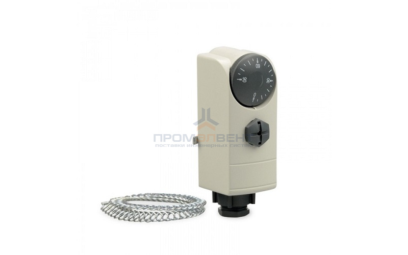 Термостат накладной WATTS WTC-IS - 250В (регулировка 30-90°C, для крепления на трубу до 2