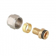 Соединение резьбозажимное VALTEC VTc.709 - 16x2.0 x 1/2" (для PEX и PERT труб)