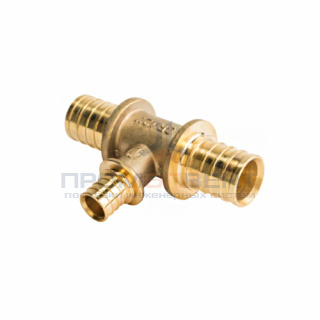 Тройник переходной STOUT - 20 x 25 x 20 (для труб из сшитого полиэтилена)