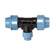 Тройник переходной UNIDELTA 1013 - 32 x 25 x 32 (винтовой, для труб ПНД)