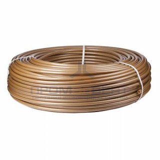 Труба из сшитого полиэтилена BERGERR GOLD - 16x2.0 (PE-Xa/EVOH, PN6, 95°C, бухта 600м цвет золотой)