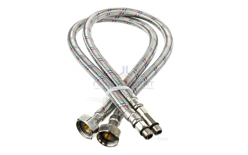 Комплект подводок под смеситель Mateu (Штуцер/Гайка) - М10-1-35/M10-18 x 1/2