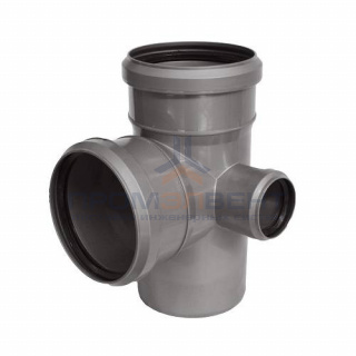 Крестовина с уменьшенным проходом справа СИНИКОН Standart - 110 x 50 (для внутренней канализации)