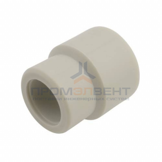 Муфта FV-Plast - 20 x 16 (под пайку внутренняя/наружная для полипропиленовых труб, цвет серый)