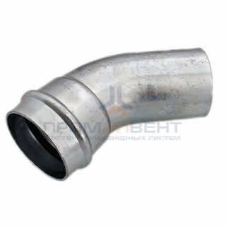 Отвод 45° Conex Banninger PC 5040 - 42 (оцинкованная сталь)