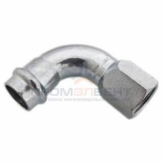 Отвод 90° Conex Banninger PC 4002G - 15 x 1/2" (оцинкованная сталь)