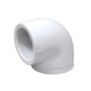 Отвод 90° Fusitek - 32 (для полипропиленовых труб под пайку, цвет белый)