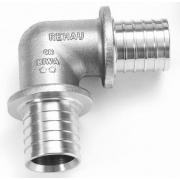 Отвод 90° REHAU - 25 (латунь, для труб из сшитого полиэтилена RAUTHERM S)