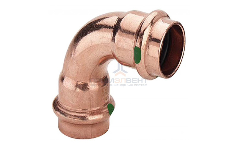 Отвод 90° Viega A1 Profipress 2416 - 22