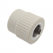 Переход на внутреннюю резьбу FV-Plast - 50 x 1"1/2 (для полипропиленовых труб, цвет серый)