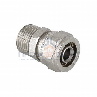 Переход на наружную резьбу VALTEC VTm.301 - 32 x 1" (винтовой, для металлопластиковых труб)