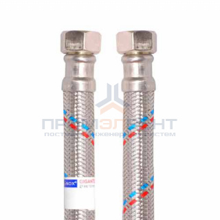Подводка для воды гибкая Industrias Mateu GIGANTE (Гайка/Гайка) - 3/4" (длина 500 мм)