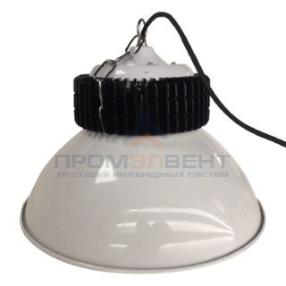 Светильник светодиодный подвесной LED HB-B 150W 6400k 13500lm D427mm алюминий белый