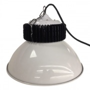 Светильник светодиодный подвесной LED HB-B 150W 6400k 13500lm D427mm алюминий белый