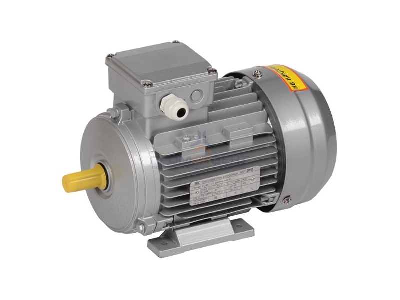 Электродвигатель асинхронный 3ф. АИР 63B2 380В 0,55кВт 3000об/мин (лапы) 1081 DRIVE IEK