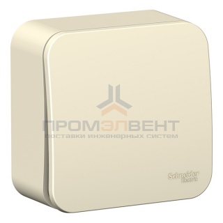 Выключатель 1-клавишный (cх.1) Blanca Schneider Electric 6А 250В молочный