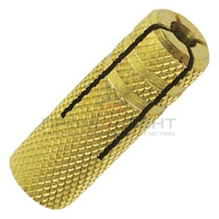 Латунный разрезной анкер М8 забивной DKC