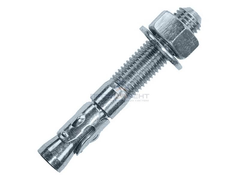 Усиленный клиновой анкер М10х110 оцинкованный DKC