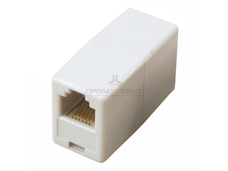 Телефонный проходник 6P-6C (гнездо-гнездо)