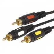 Шнур 3RCA Plug-3RCA Plug 3М GOLD