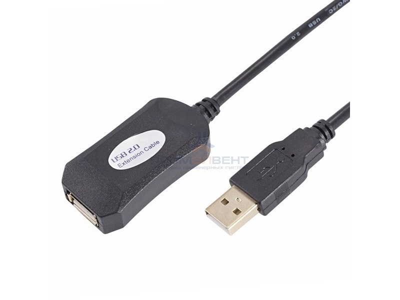 Удлинитель активный USB 2.0 10М
