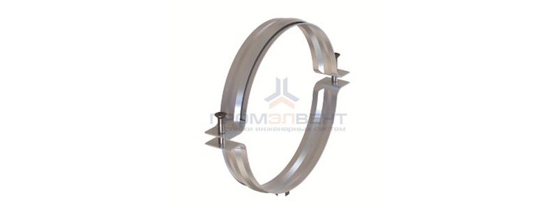 Хомут для тяжелых нагрузок 63мм, без изоляции