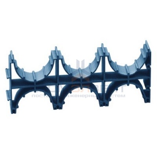 Держатель расстояния (кластер) для двустенных труб DKC д.125 (тройной)