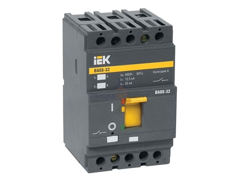 Автоматический выключатель ВА88-32  3Р  125А  25кА  ИЭК (автомат)