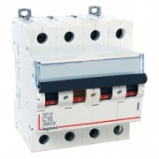 Автоматический выключатель Legrand DX3-E C16 4П 6000/6kA (автомат)