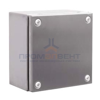 Сварной металлический корпус CDE из нержавеющей стали (AISI 316), 200 x 200 x 80 мм