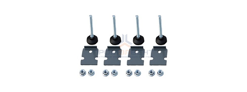 Ножки регулируемые, М12x100мм, 1 упаковка - 4шт.