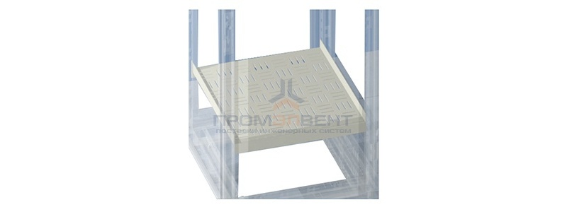 Полка фиксированная, Г600мм, для шкафов CQE Ш600мм