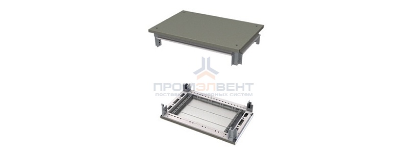 Комплект, крыша и основание, для шкафов CQE, 1400 x 600мм