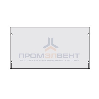 Панель сплошная, 19", высота 6 U, для шкафов CQE