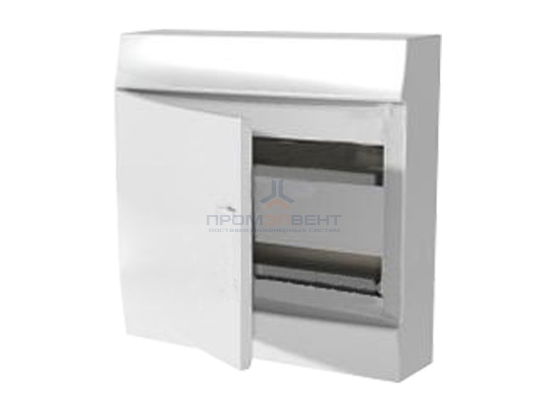 Бокс настенный ABB Mistral41 36М (2x18) непрозрачная дверь с клеммным блоком