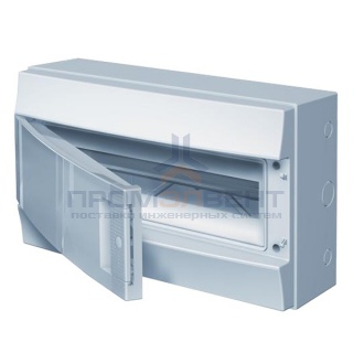 Влагозащищенный настенный бокс ABB Mistral65 18М непрозрачная дверь без клеммного блока